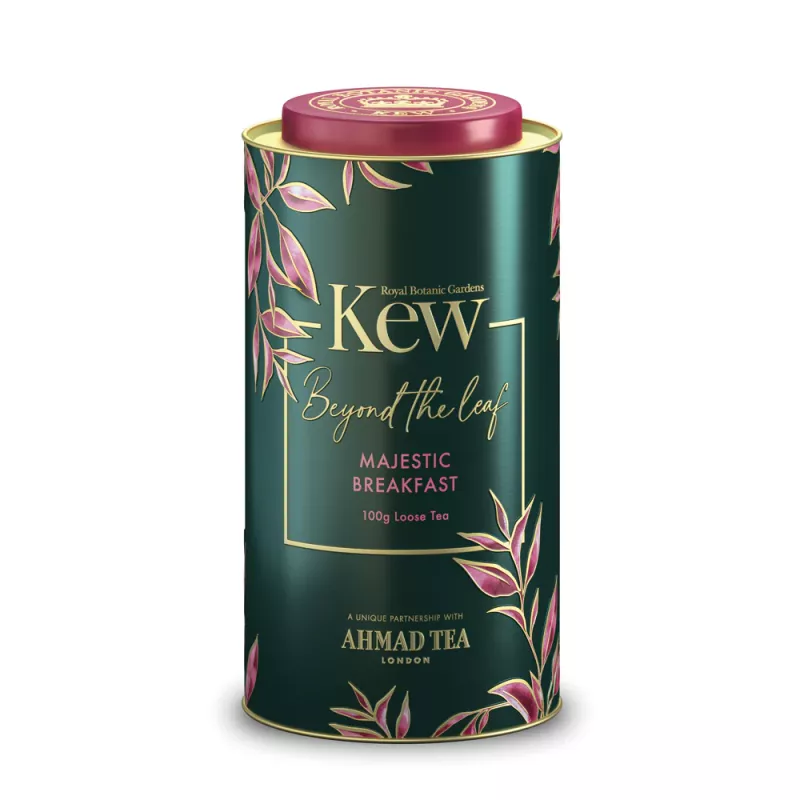 AHMAD TEA KEW Majestic Breakfast Caddy (lösvikt, 100g)