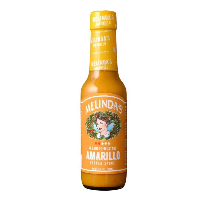 Melinda’s Amarillo Habanero Hot Mustard Sauce 148gr