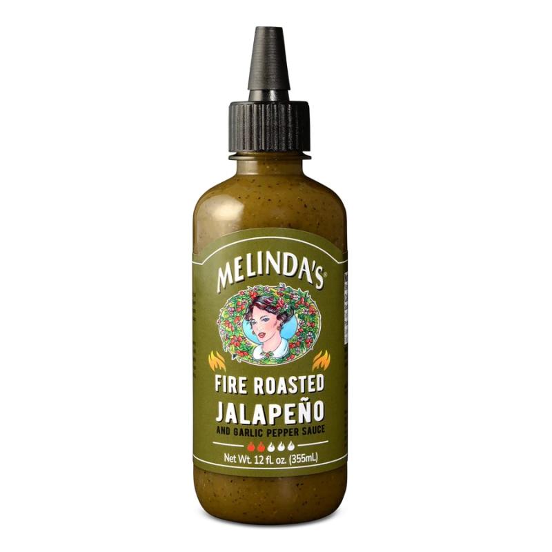 Melinda’s Fire Roasted jalapeño and Garlic Pepper Sauce 355gr