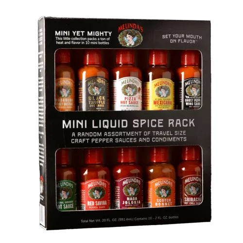 Melinda's Mini Liquid Spice Rack (10 miniflaskor)