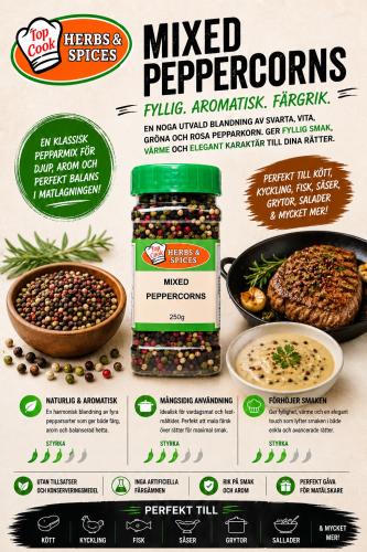 GC Blandade Pepparkorn (250g)