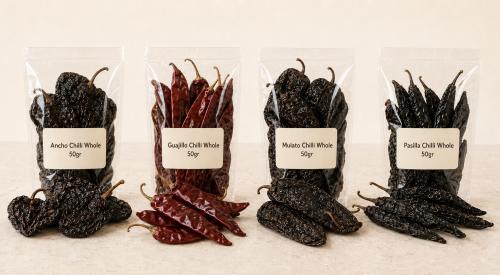 ​Mixed Whole Mexican Chilli 200gr