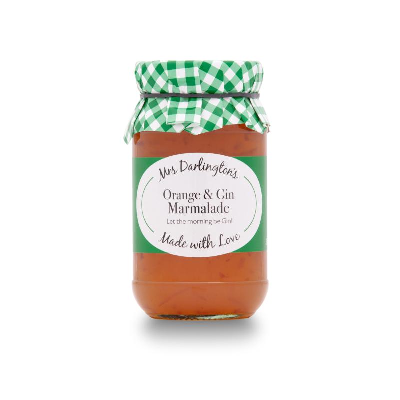 Mrs Darlington's Apelsinmarmelad med Gin (340g)