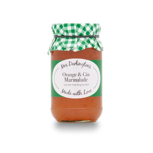 Mrs Darlington's Apelsinmarmelad med Gin (340g)