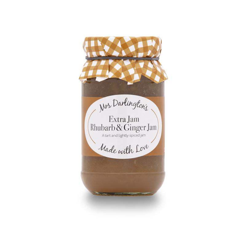 Mrs Darlington's Rhubarb & Ginger Jam (340g)