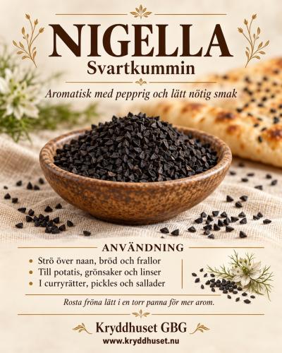 Nigella Svart Kummin 50gr