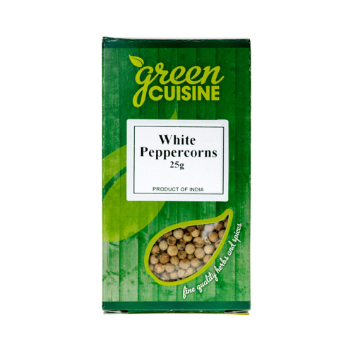 GC Vitpepparkorn / White Peppercorns (25g)