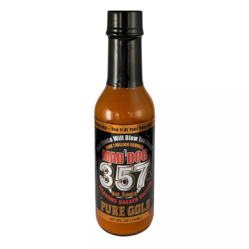 Mad Dog 357 Pure Gold Hot Sauce (148ml)