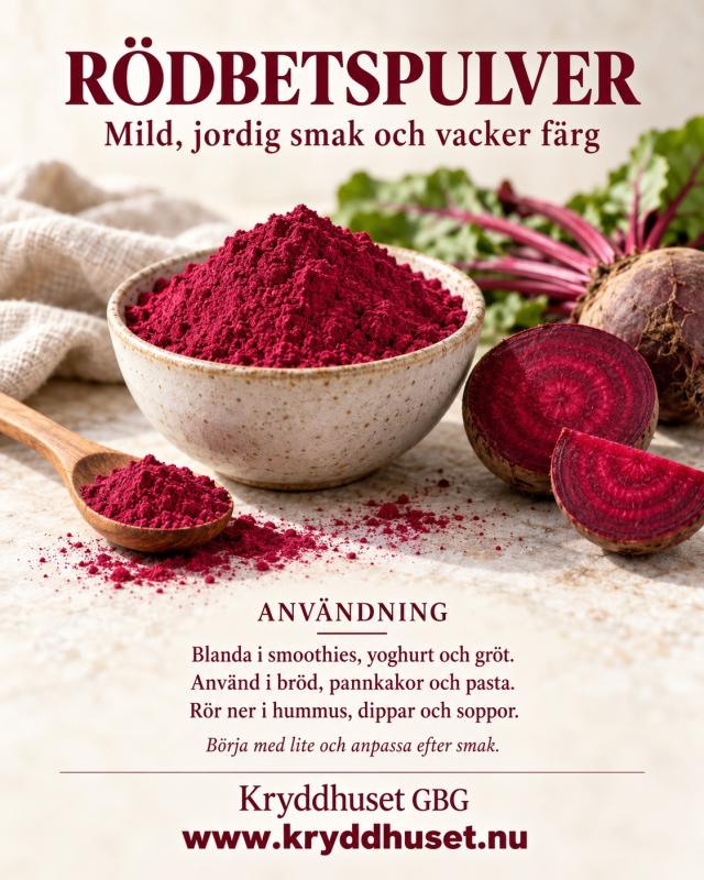 Rödbetspulver 50g