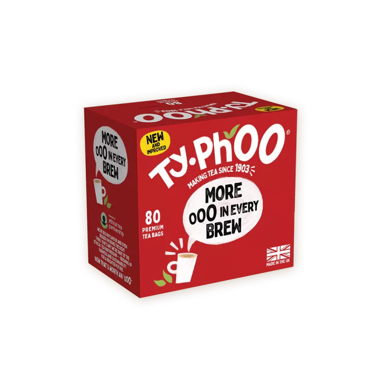 Typhoo Black Tea (80 tepåsar)