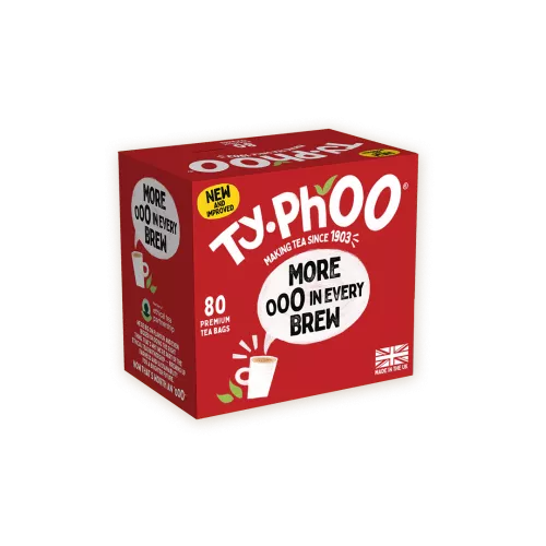 Typhoo Black Tea (80 tepåsar)