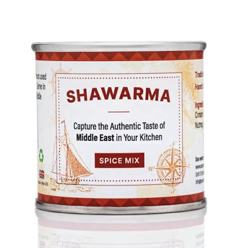 Shawarma kryddor i Burk