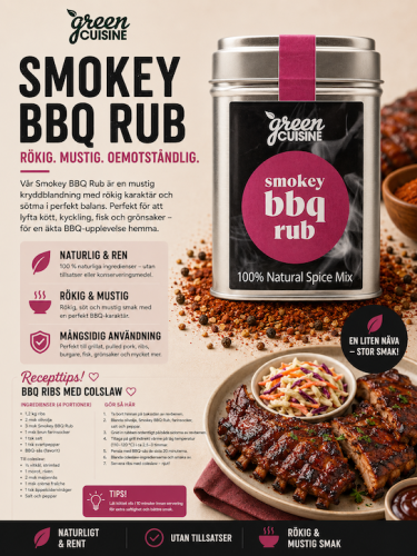 GC Smokey BBQ Rub (65g)