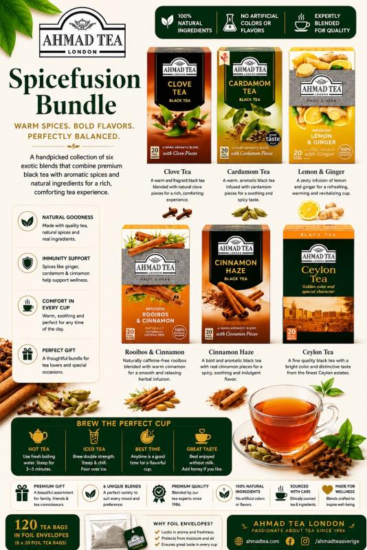 ​Ahmad Tea Spicefusion Bundle