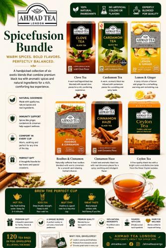 ​Ahmad Tea Spicefusion Bundle