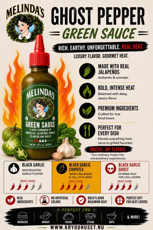 Melinda's Green Sauce (355ml)