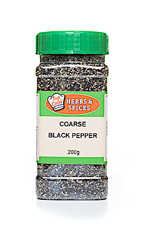 GC Grov Svartpeppar / Coarse Black Pepper (200g)