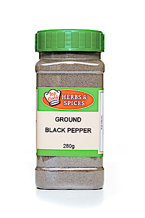 GC Finmald Svartpeppar / Ground Black Pepper (280g)