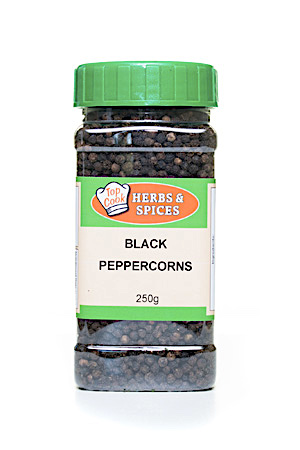 Svarta Pepparkorn / Black Peppercorns (225g)