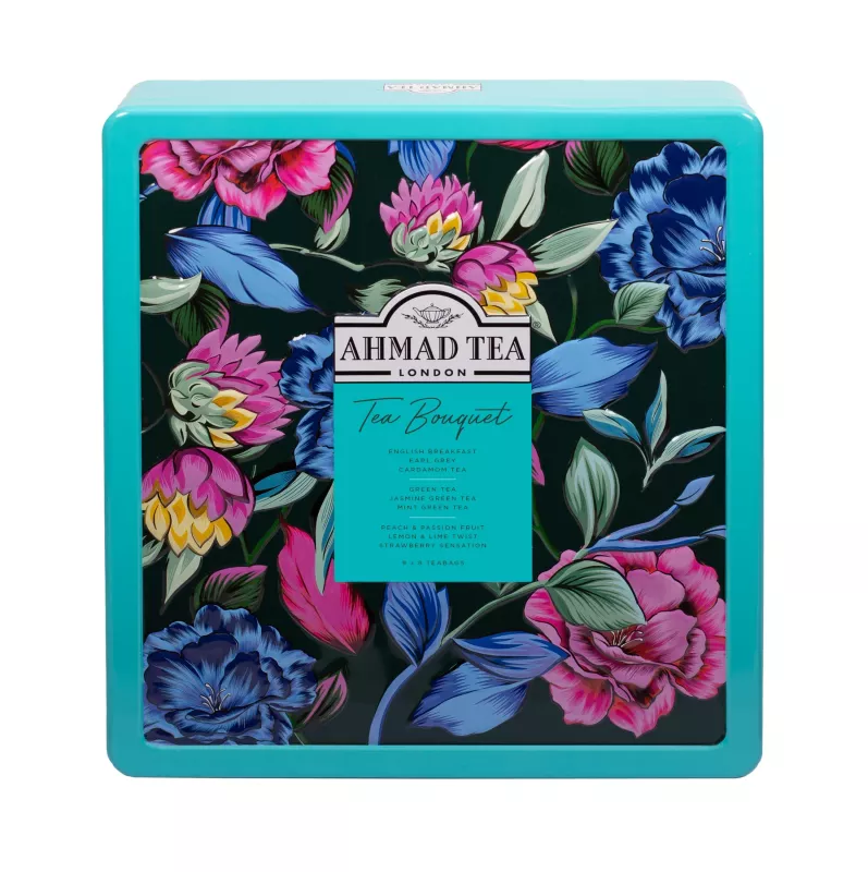 AHMAD TEA Tea Bouquet Collection Caddy (9x8 tepåsar)