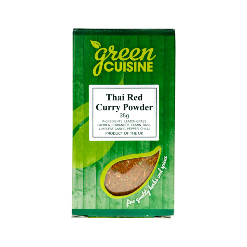 Thai Rött Curry Pulver / Thai Red Curry-Mix 35gr