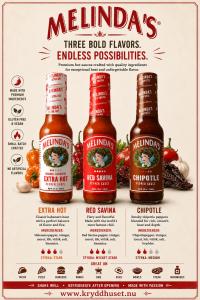 Melinda's Three Bold Flavors Sauces