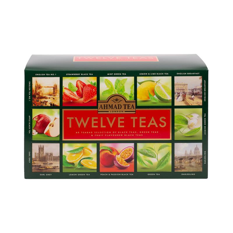 AHMAD TEA Twelve Teas (12x4 tepåsar)