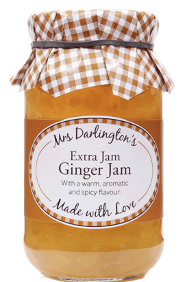 Mrs Darlington's Extra Jam, Ginger Jam​​​​​​ 340g