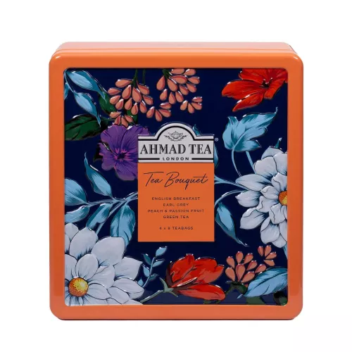 AHMAD TEA Bouquet Collection Caddy (4x8 tepåsar)