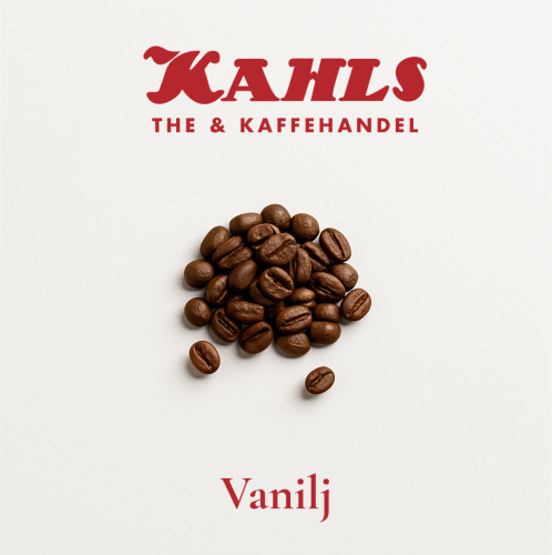 Vanilj - Smaksatt kaffe (hela bönor, 250g)