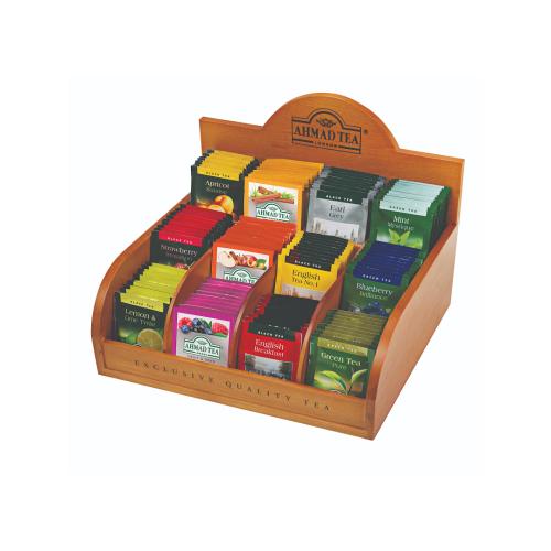 AHMAD TEA Wooden Envelope Display