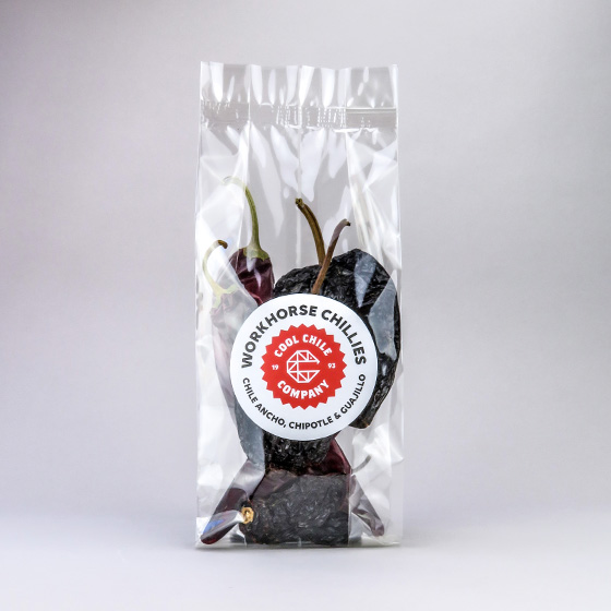 COOL CHILE Mexican Workhorse Chillies (120g)
