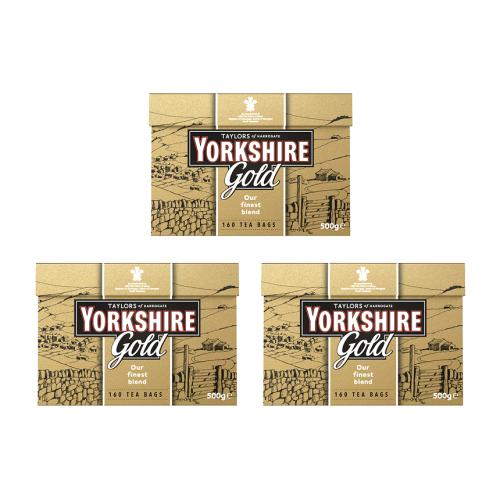 ​Yorkshire Gold Large Bundle (3x160 tepåsar)