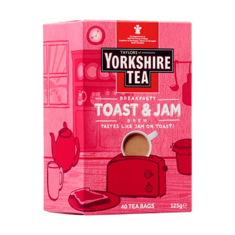 Yorkshire Tea Toast & Jam Brew Tea Bags x40