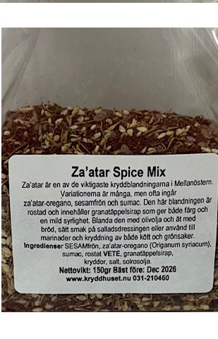 Zahtar kryddblandning 150gr