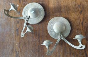 Väggljusstakar, lampetter