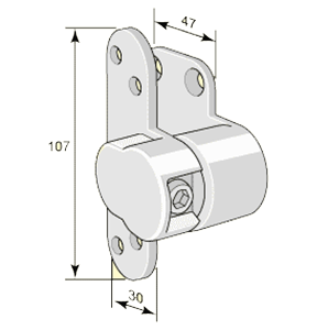 Pivotgångjärn 2043