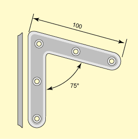 Hörnjärn 5061 m skruv