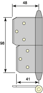 Insticksgångjärn 5115