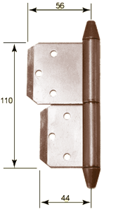 Insticksgångjärn 5116