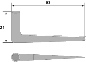 Fönsterhake 5737
