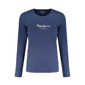 Pepe Jeans T Shirt Långarmad Dam Blue