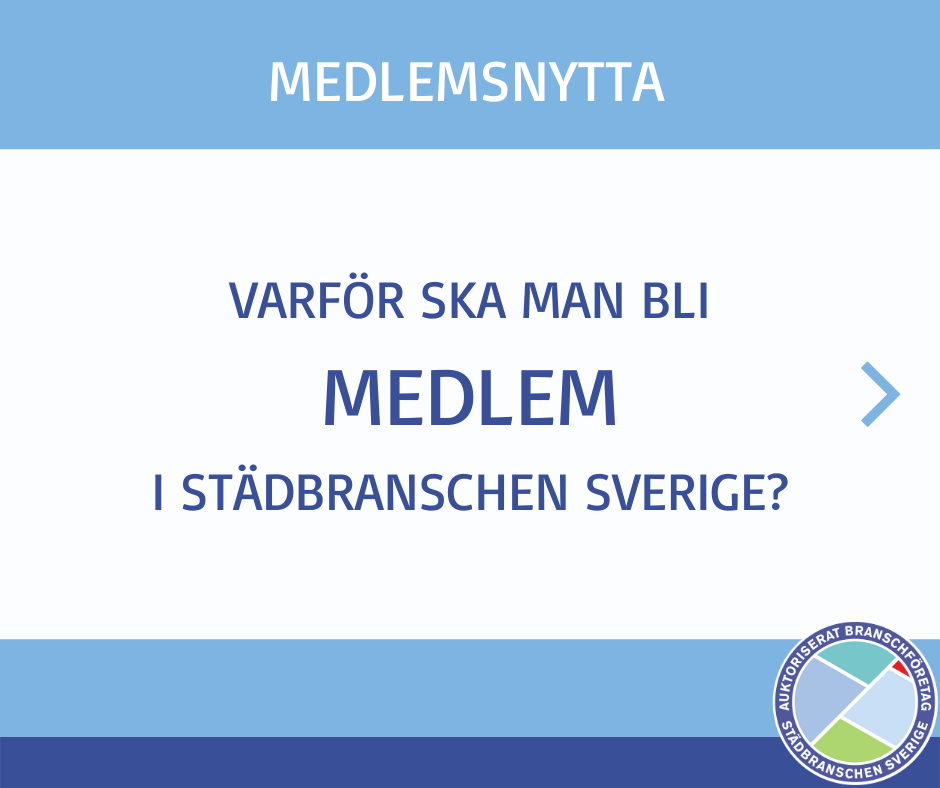 VARFÖR SKA MAN BLI MEDLEM