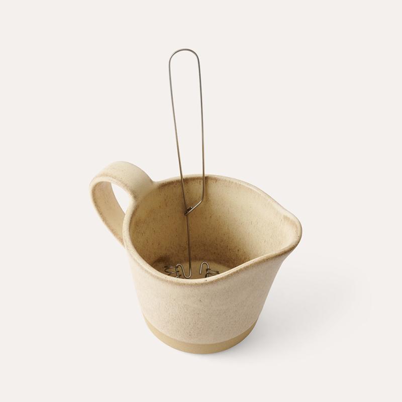 Whisk bowl large, vanilla