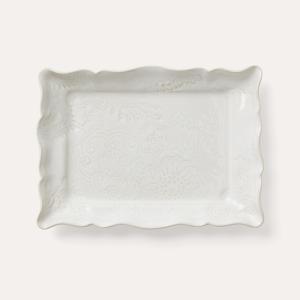 Appetizer plate, white