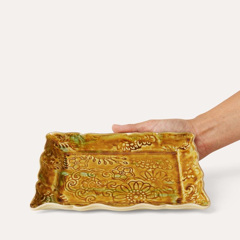 Appetizer plate, pineapple