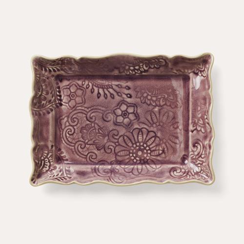 Appetizer plate, lavender