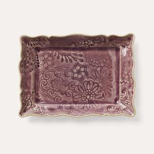Appetizer plate, lavender