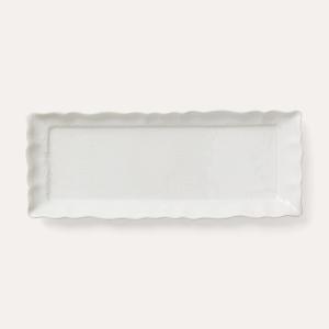 Tray dish, white
