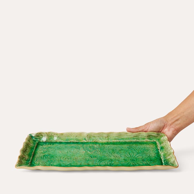 Tray dish, seaweed